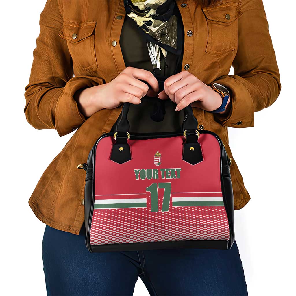 Custom Hungary Ice Hockey Shoulder Handbag Red Style Come on Magyars LT17