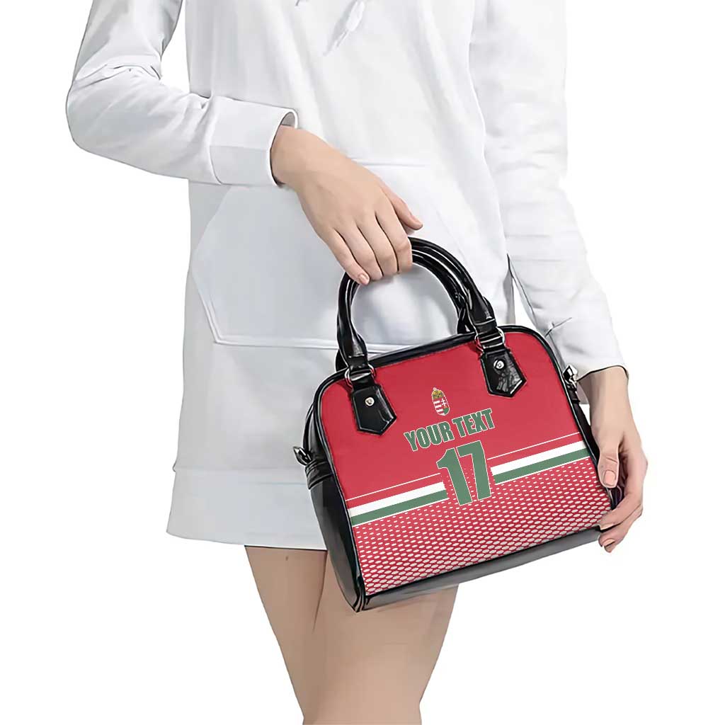 Custom Hungary Ice Hockey Shoulder Handbag Red Style Come on Magyars LT17