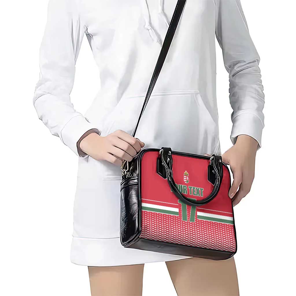Custom Hungary Ice Hockey Shoulder Handbag Red Style Come on Magyars LT17