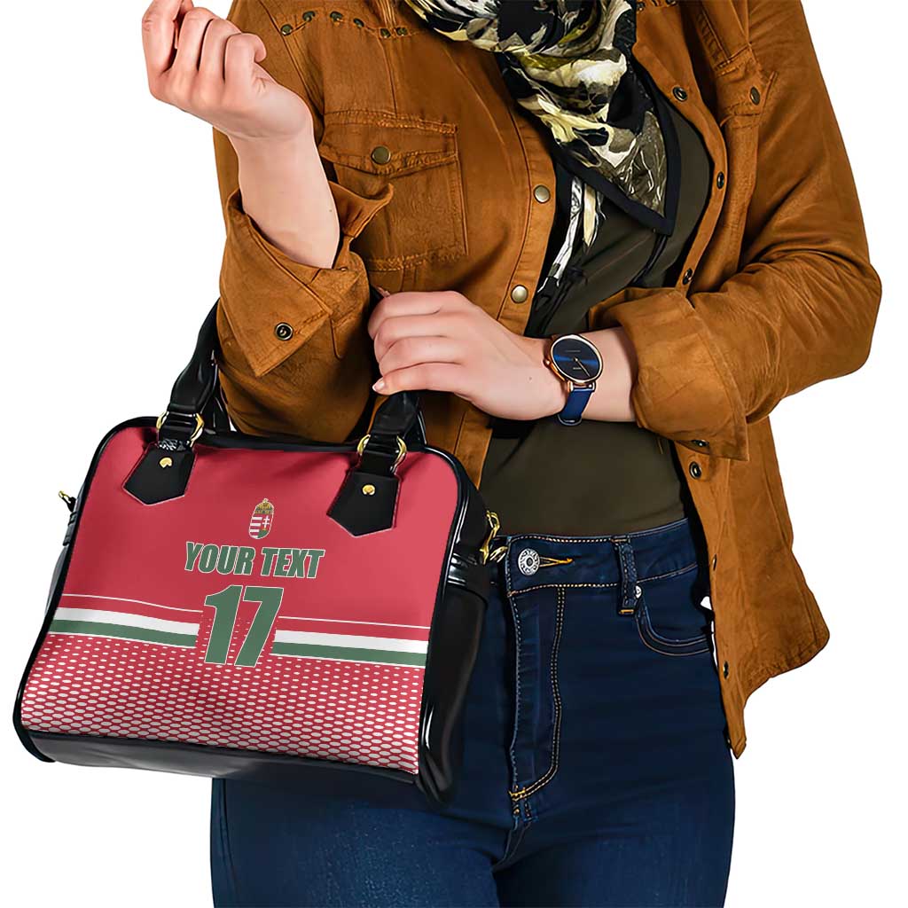Custom Hungary Ice Hockey Shoulder Handbag Red Style Come on Magyars LT17