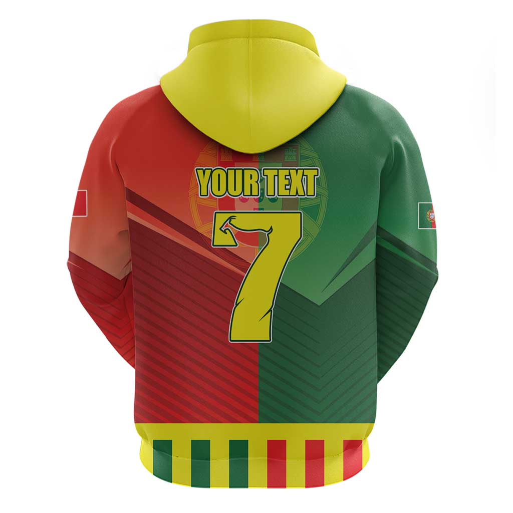 Personalized Portugal 7 Goat Hoodie Greatest Of All Time Sporty Style LT17