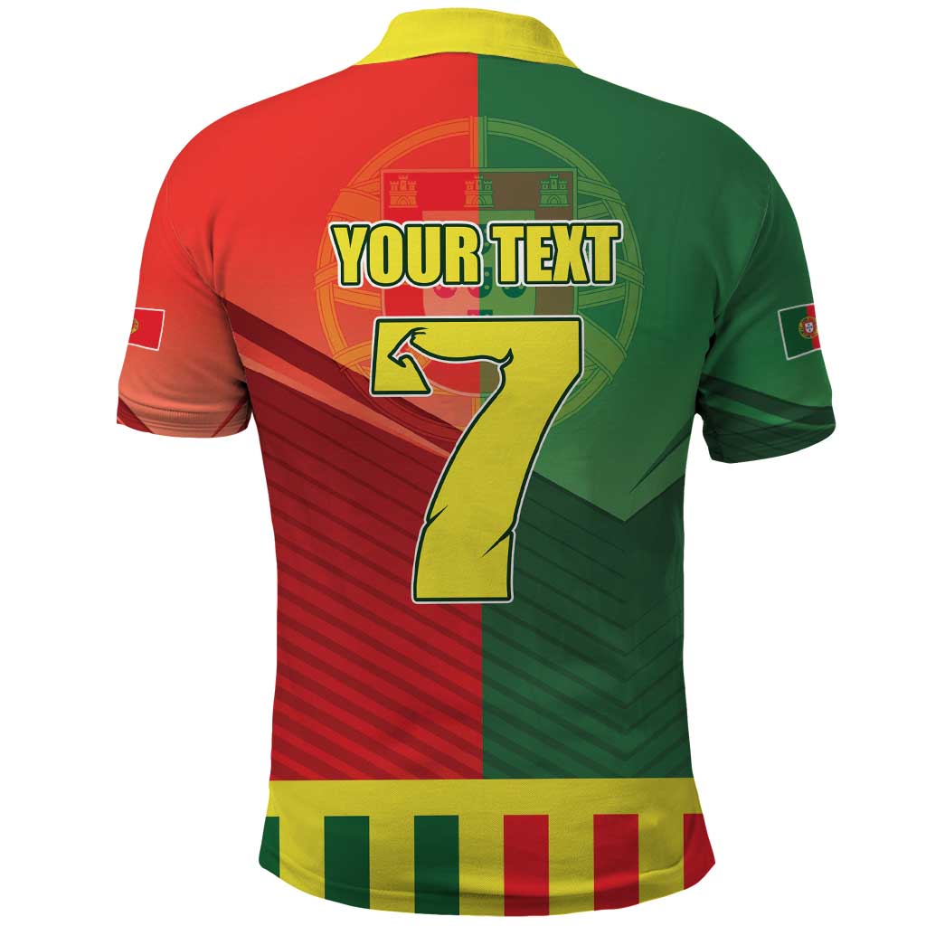 Personalized Portugal 7 Goat Polo Shirt Greatest Of All Time Sporty Style LT17