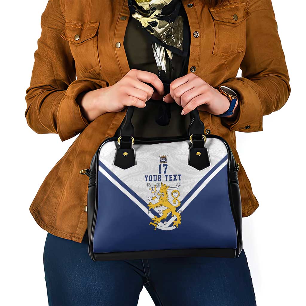 Custom Finland Ice Hockey We are Champions Shoulder Handbag Sporty Style Come on Leijonat LT17