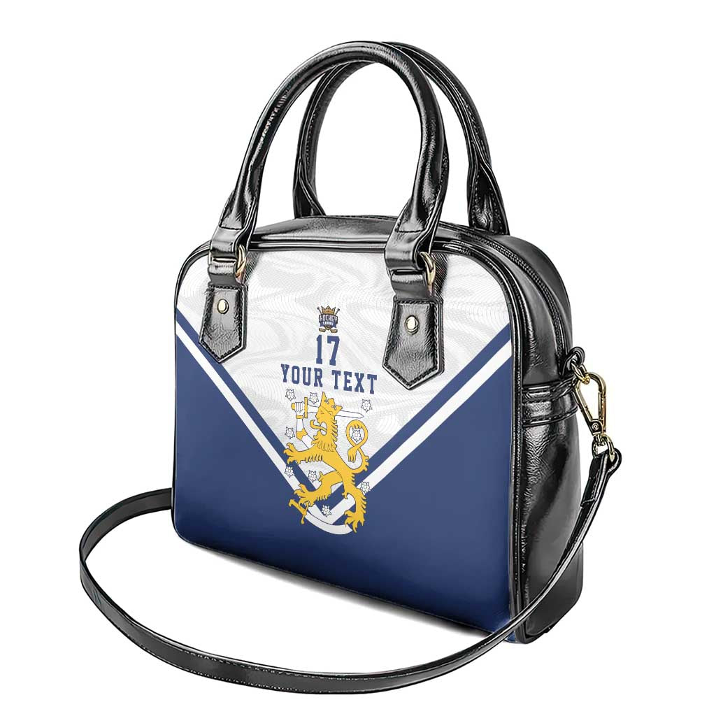 Custom Finland Ice Hockey We are Champions Shoulder Handbag Sporty Style Come on Leijonat LT17