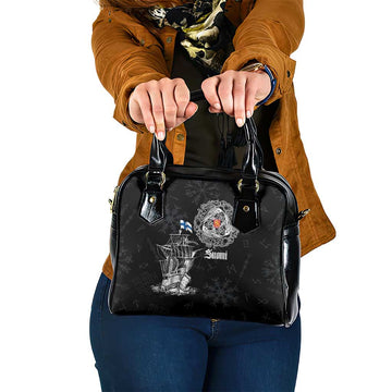 Finland Vikings Culture Shoulder Handbag Suomi Viking Ships LT17