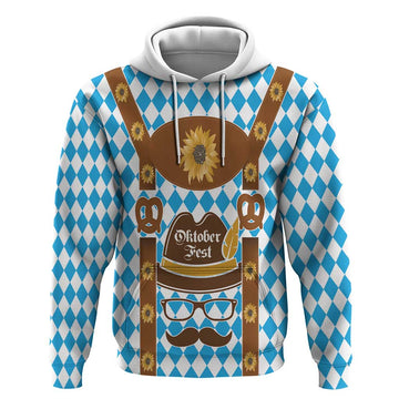 Germany Oktoberfest Hoodie Lederhosen Costume LT17