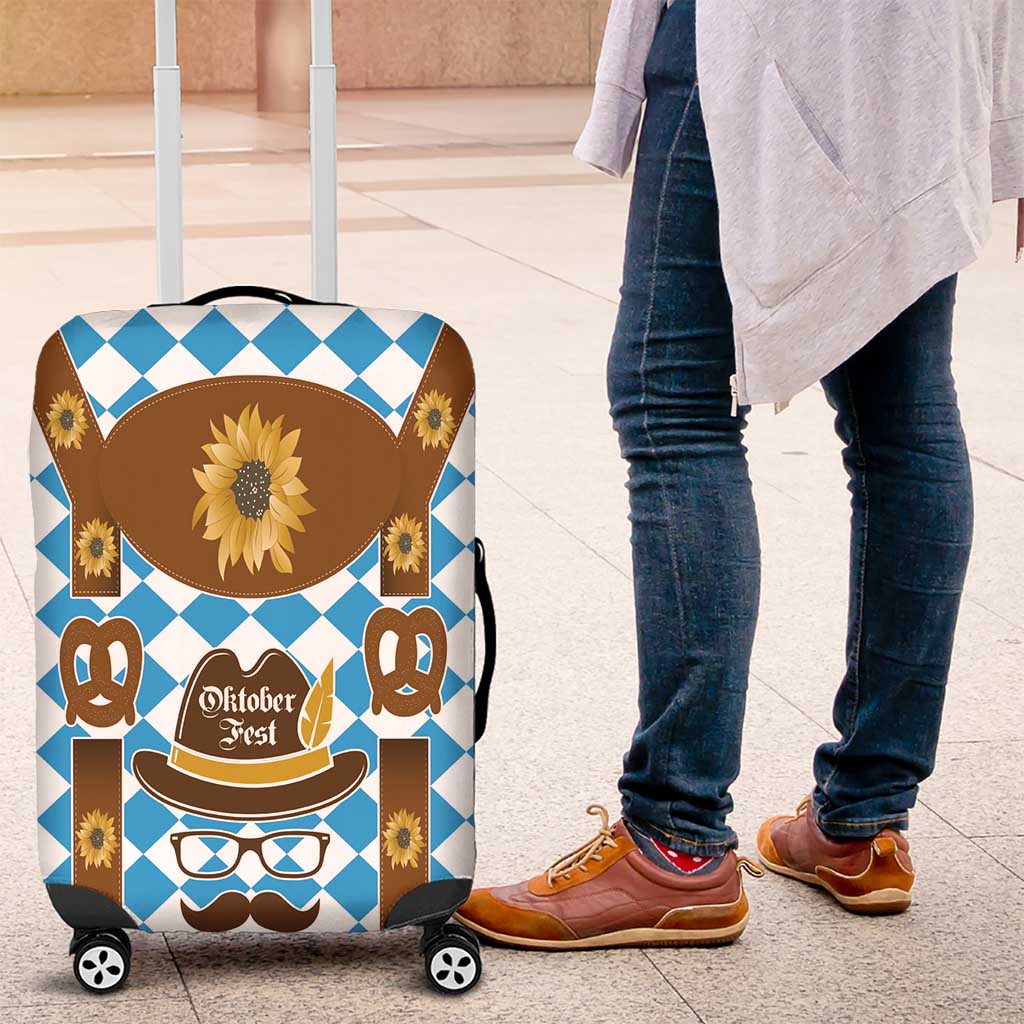 Germany Oktoberfest Luggage Cover Lederhosen Costume LT17