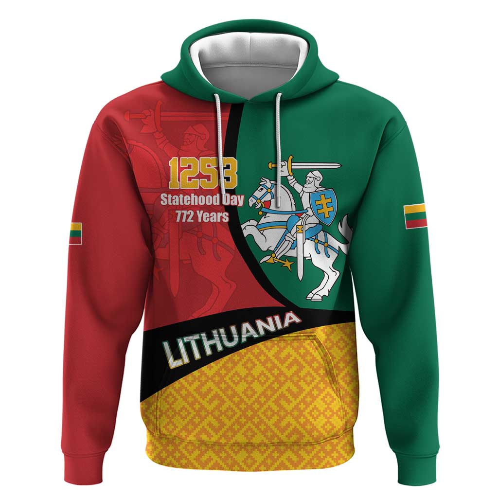 Lithuania Statehood Day July 6 Hoodie Lietuva Tevyne musu LT17