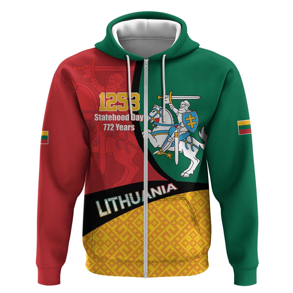 Lithuania Statehood Day July 6 Hoodie Lietuva Tevyne musu LT17