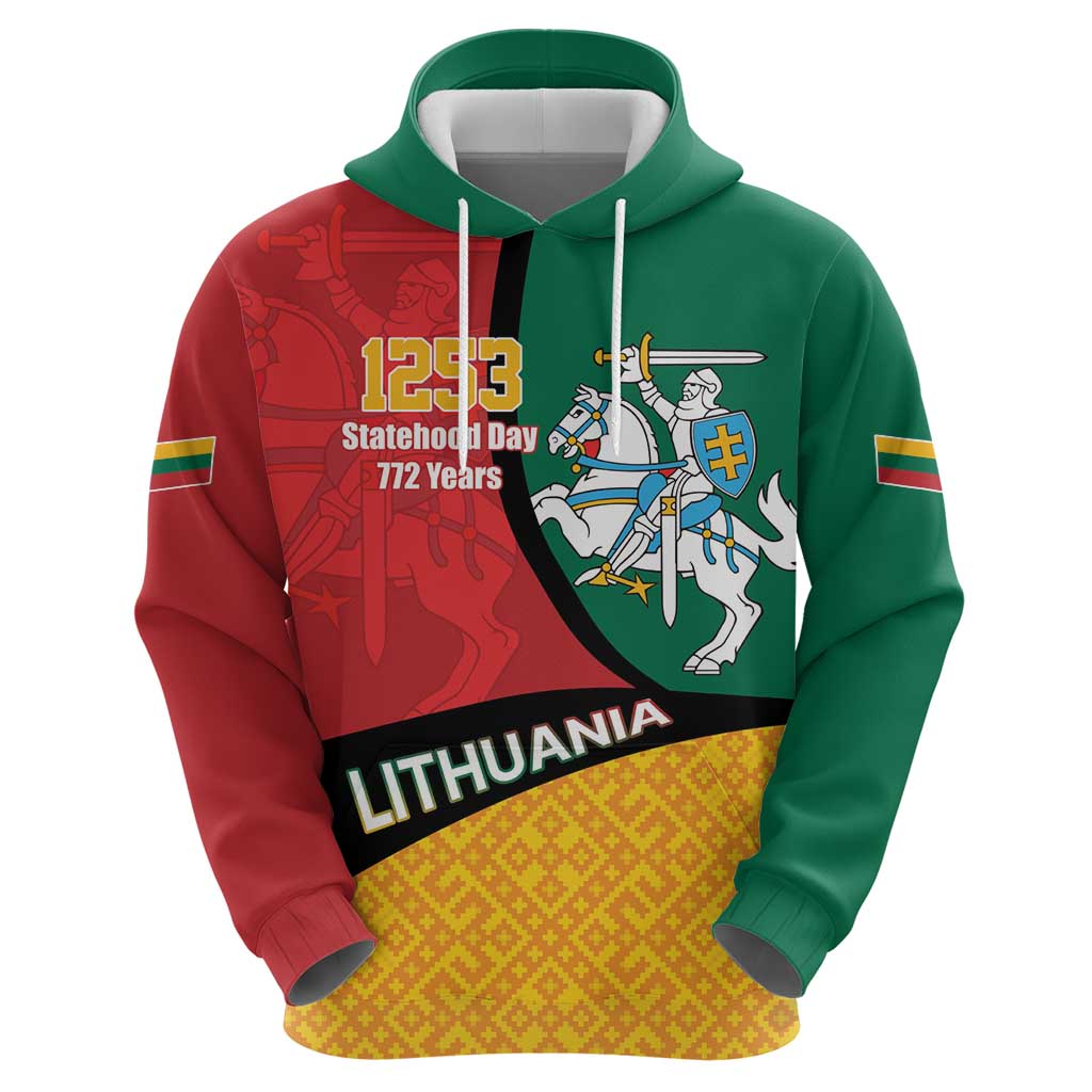 Lithuania Statehood Day July 6 Hoodie Lietuva Tevyne musu LT17