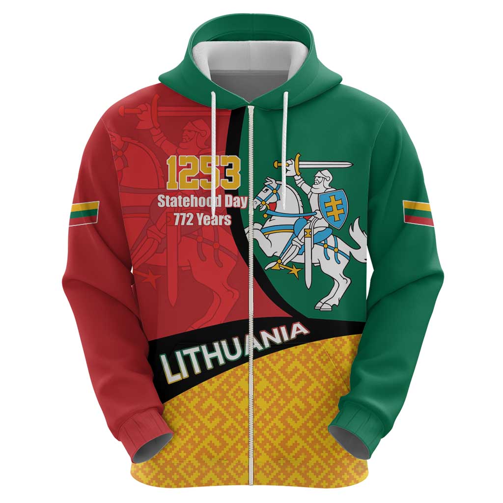 Lithuania Statehood Day July 6 Hoodie Lietuva Tevyne musu LT17