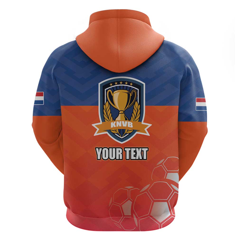 Netherlands Football Hoodie Oranje Lion Go Champion LT17