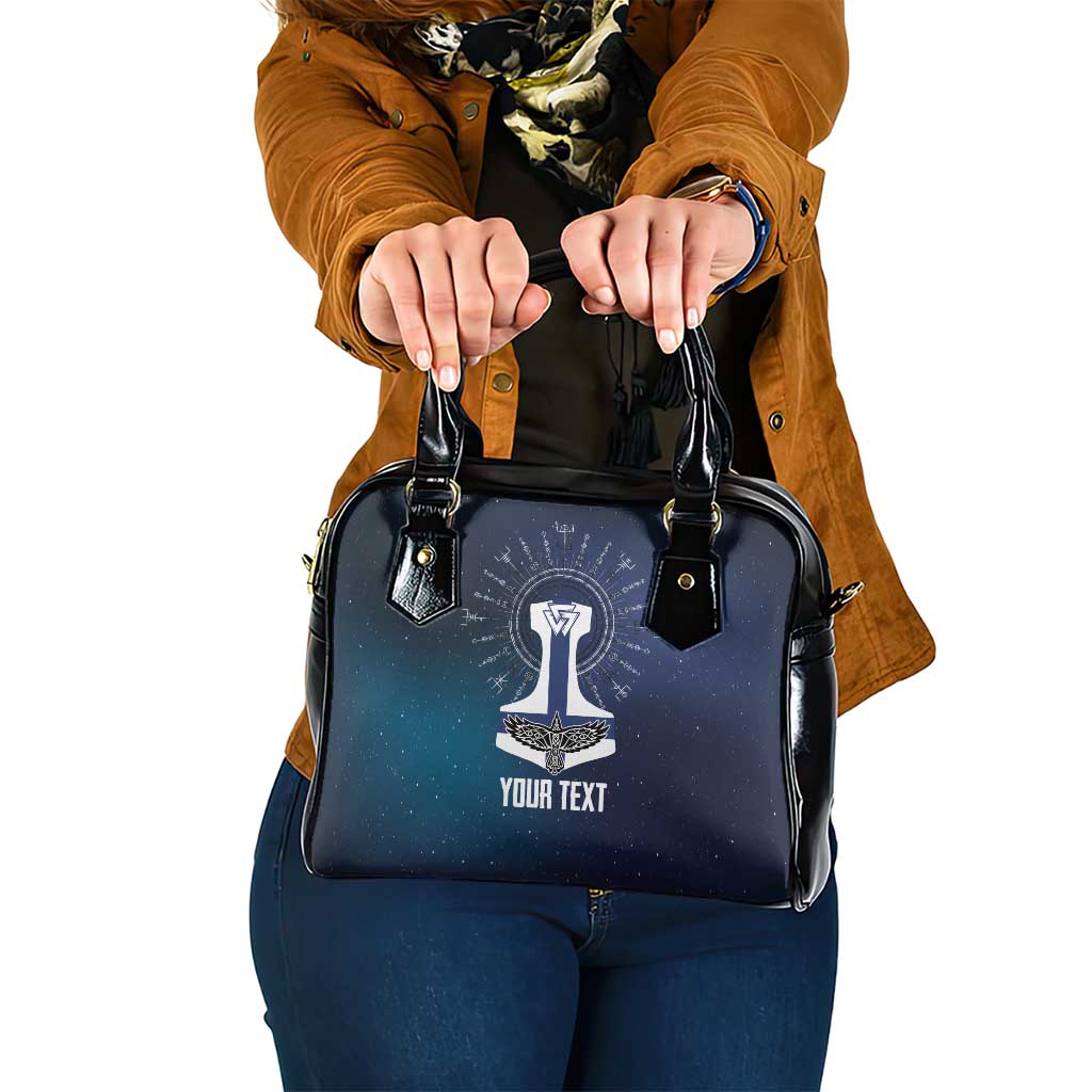 Personalized Finland Drakkar Vikings Shoulder Handbag Suomi Flag Viking Thor Runes LT17