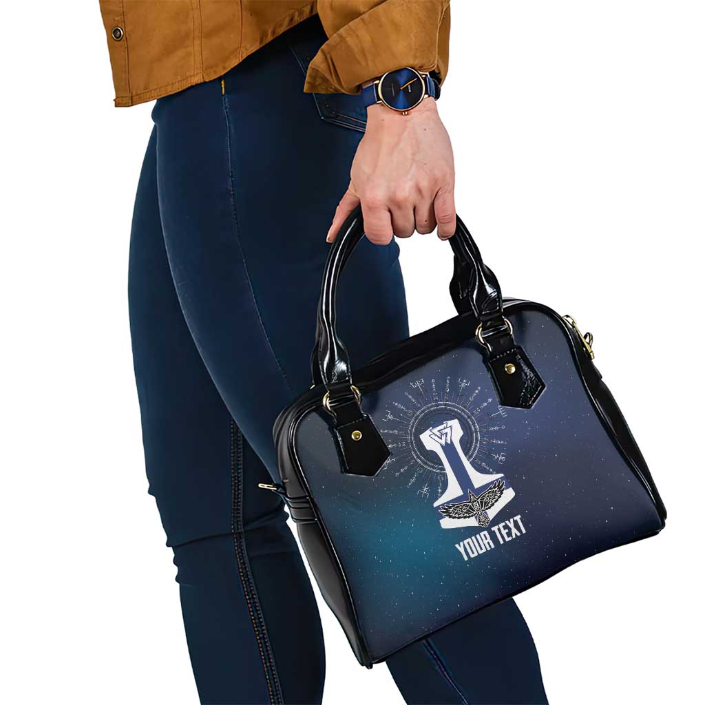 Personalized Finland Drakkar Vikings Shoulder Handbag Suomi Flag Viking Thor Runes LT17