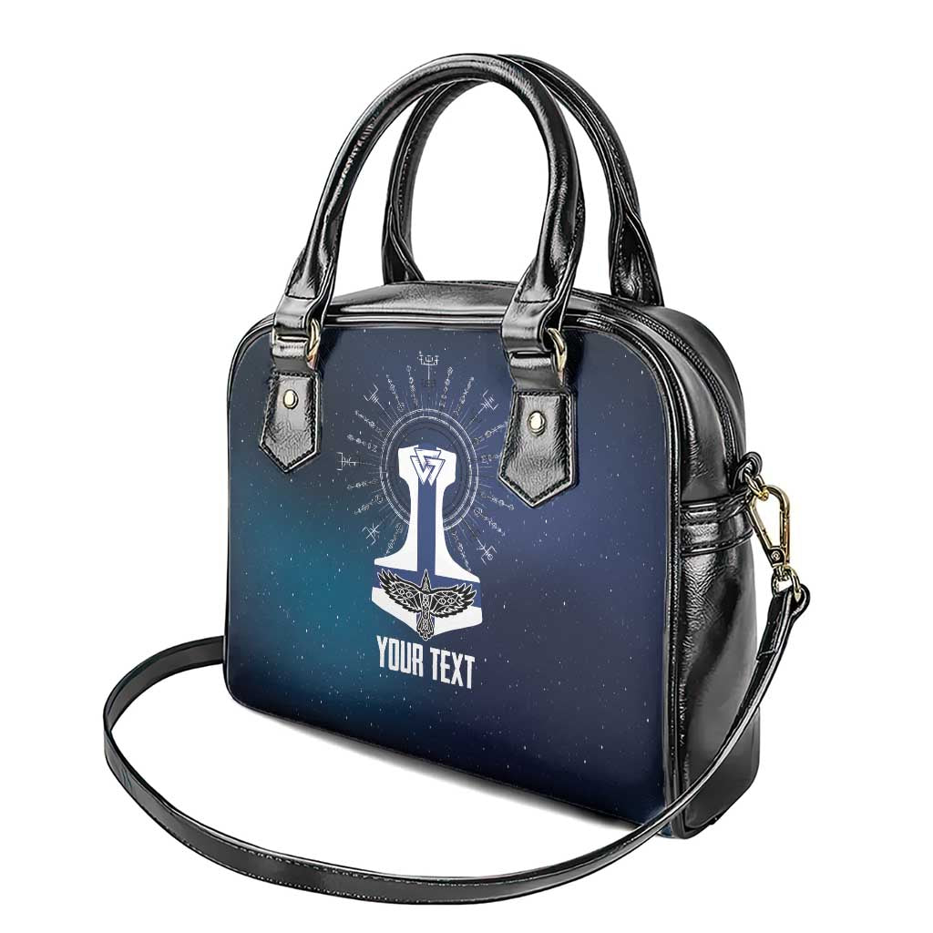 Personalized Finland Drakkar Vikings Shoulder Handbag Suomi Flag Viking Thor Runes LT17