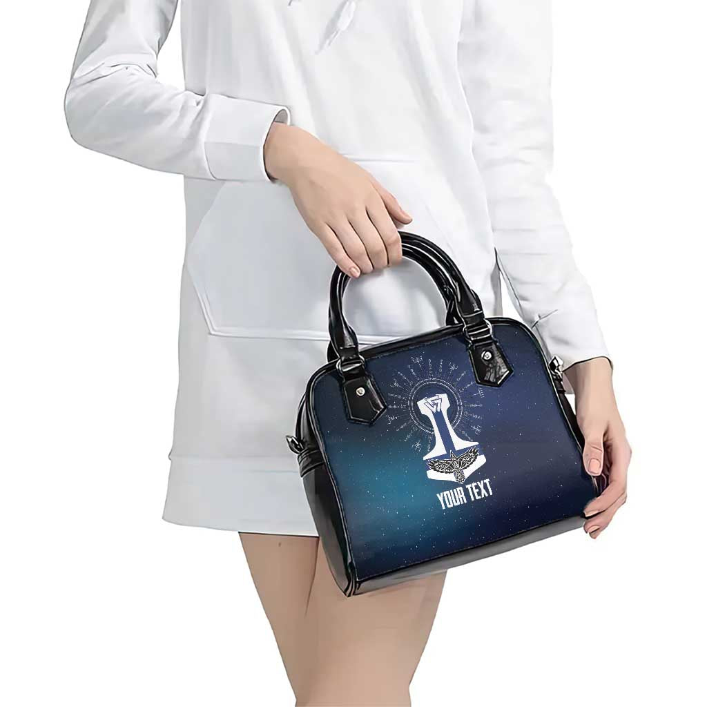 Personalized Finland Drakkar Vikings Shoulder Handbag Suomi Flag Viking Thor Runes LT17