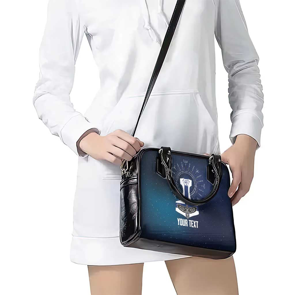 Personalized Finland Drakkar Vikings Shoulder Handbag Suomi Flag Viking Thor Runes LT17