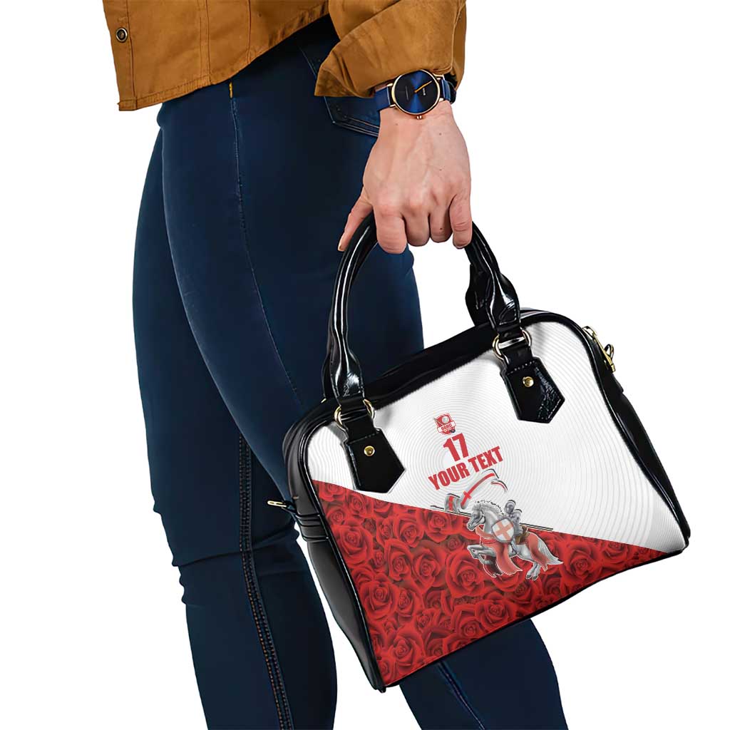 Custom England Field Hockey Champions Shoulder Handbag Old Georgians Hockey Club Sporty Style LT17