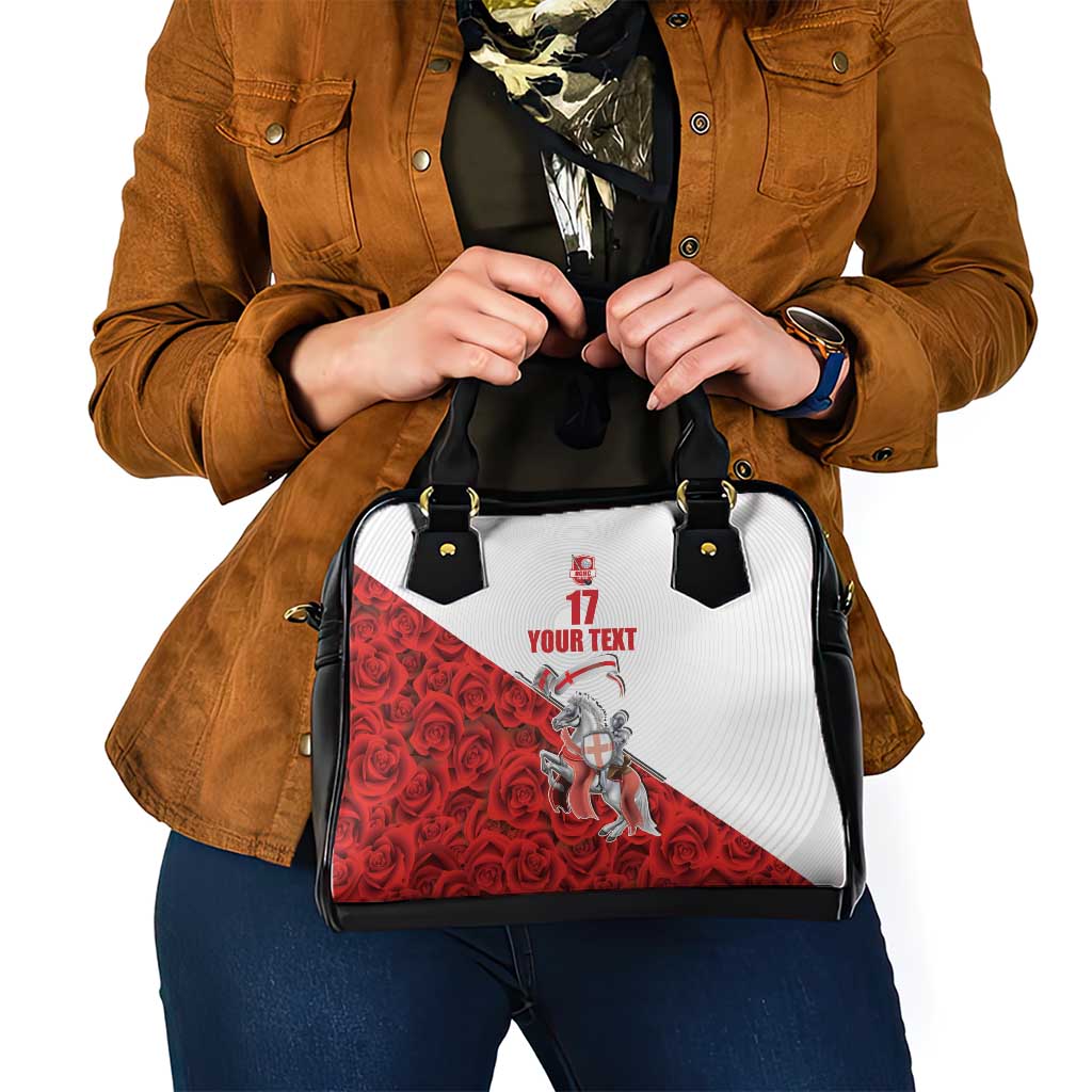 Custom England Field Hockey Champions Shoulder Handbag Old Georgians Hockey Club Sporty Style LT17