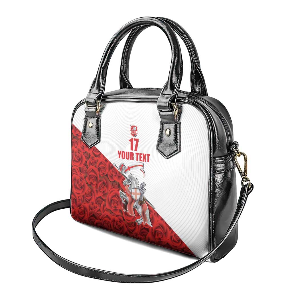 Custom England Field Hockey Champions Shoulder Handbag Old Georgians Hockey Club Sporty Style LT17