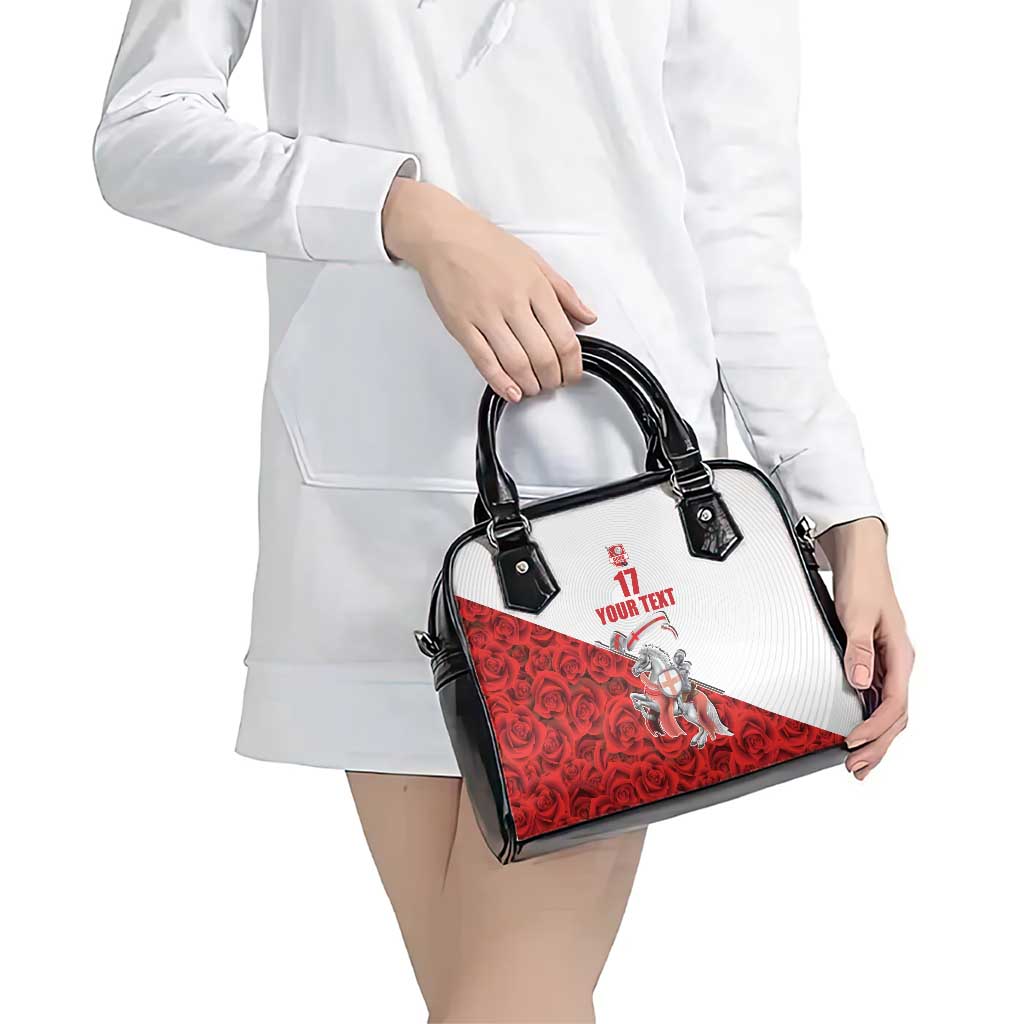 Custom England Field Hockey Champions Shoulder Handbag Old Georgians Hockey Club Sporty Style LT17