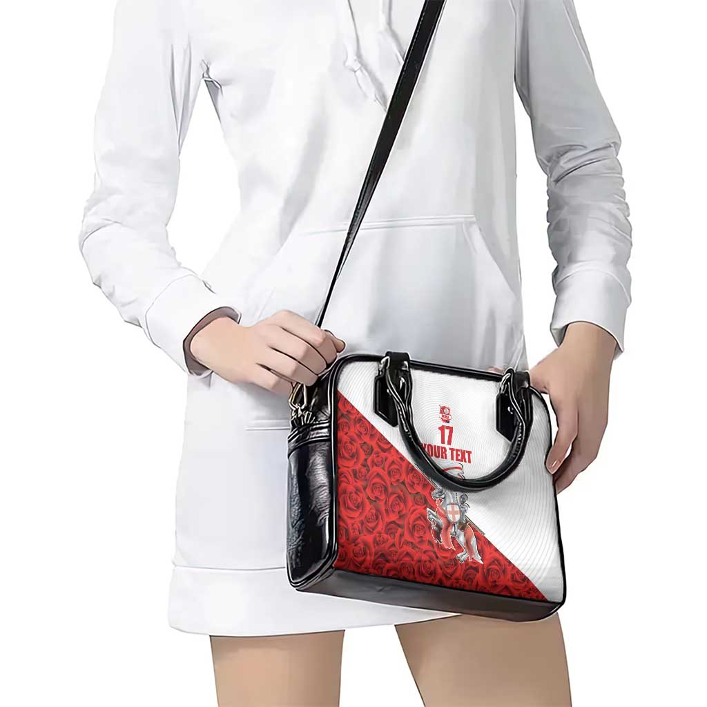 Custom England Field Hockey Champions Shoulder Handbag Old Georgians Hockey Club Sporty Style LT17