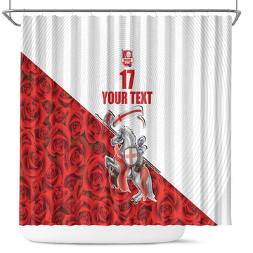 Custom England Field Hockey Champions Shower Curtain Old Georgians Hockey Club Sporty Style LT17