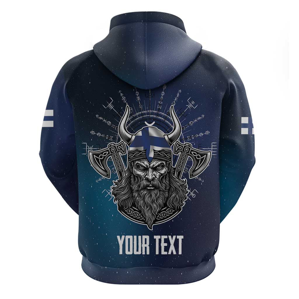 Personalized Finland Drakkar Vikings Hoodie Suomi Viking Warrior LT17