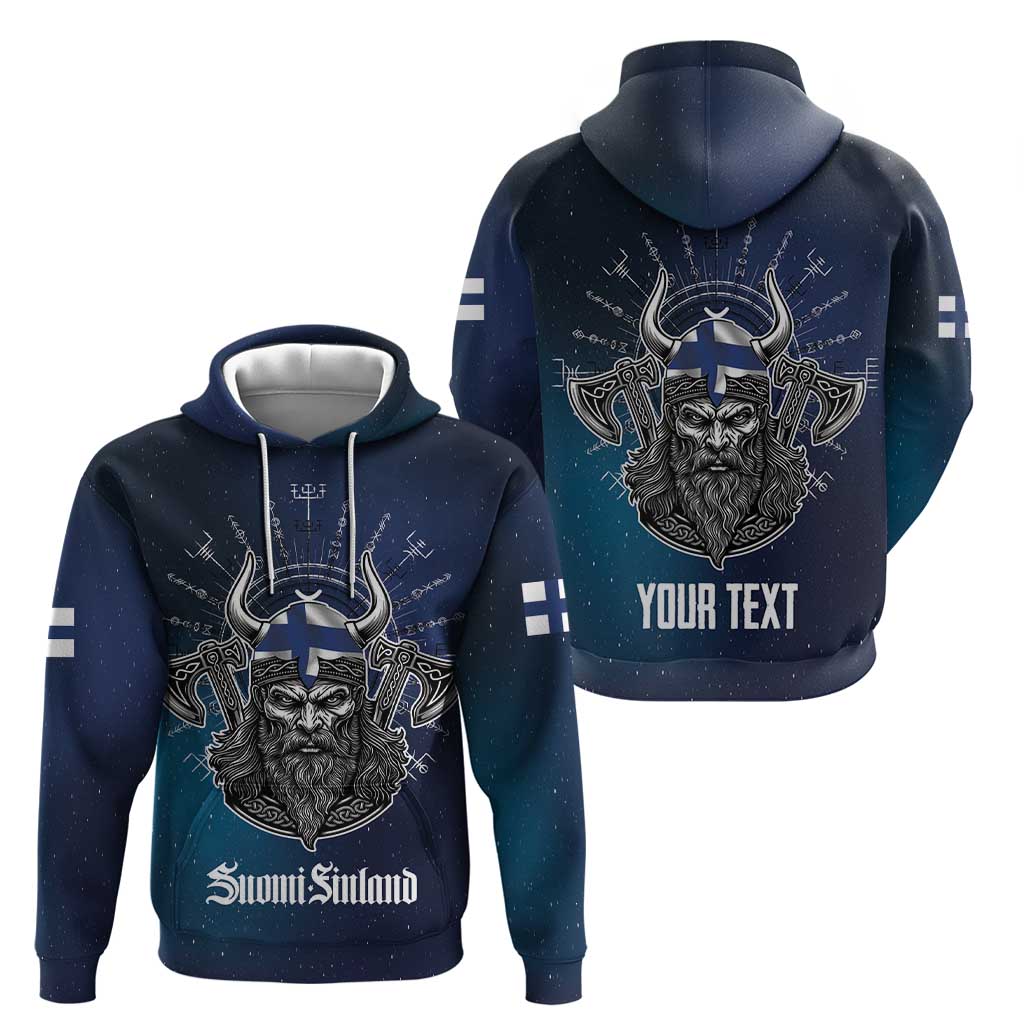 Personalized Finland Drakkar Vikings Hoodie Suomi Viking Warrior LT17