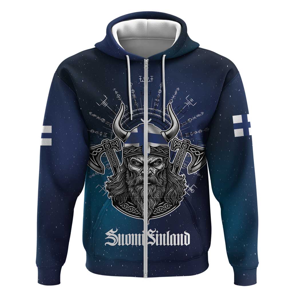 Personalized Finland Drakkar Vikings Hoodie Suomi Viking Warrior LT17
