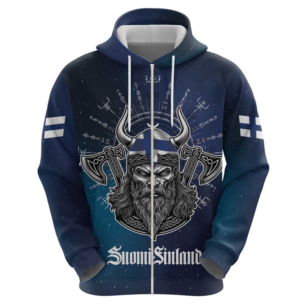 Personalized Finland Drakkar Vikings Hoodie Suomi Viking Warrior LT17