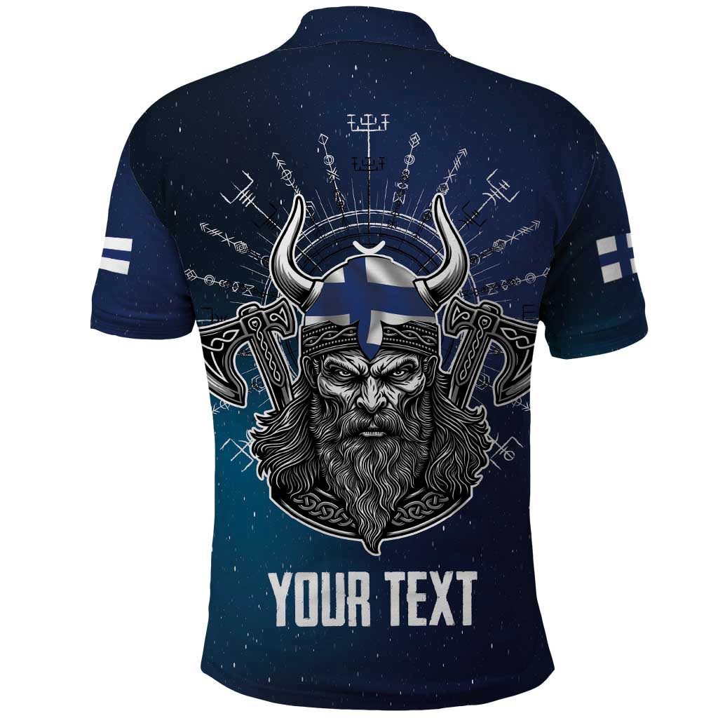 Personalized Finland Drakkar Vikings Polo Shirt Suomi Viking Warrior LT17