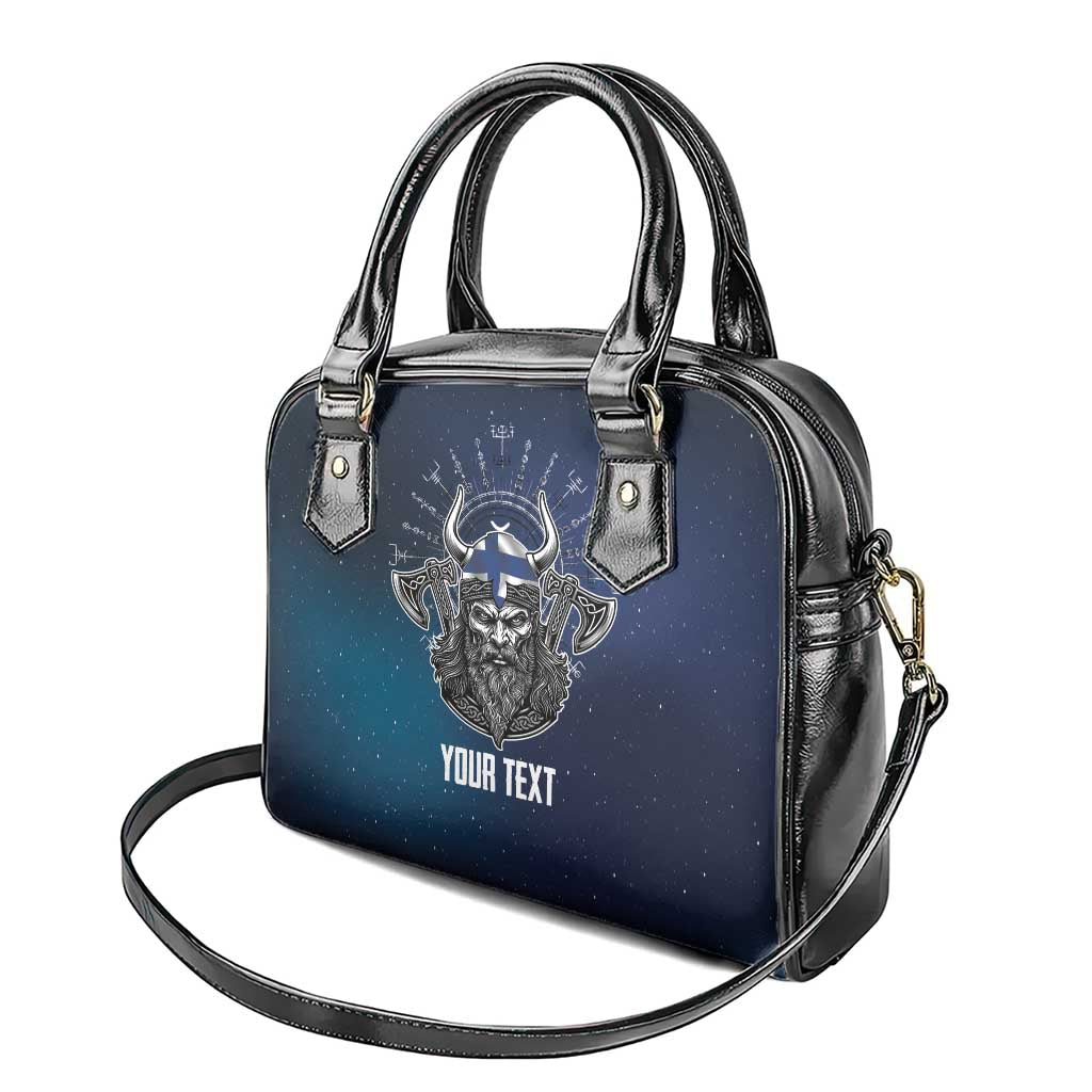 Personalized Finland Drakkar Vikings Shoulder Handbag Suomi Viking Warrior LT17