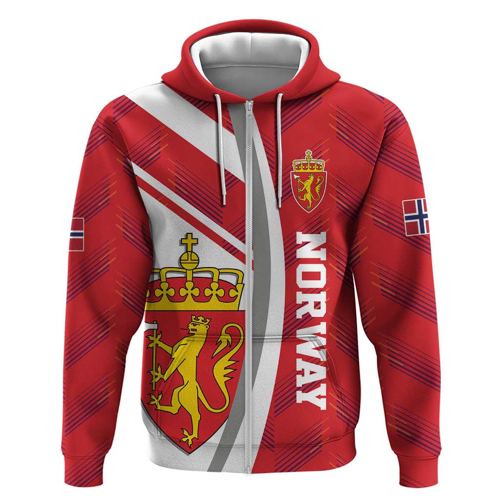 Personalized Norway Coat of Arms Hoodie Golden Lion LT17