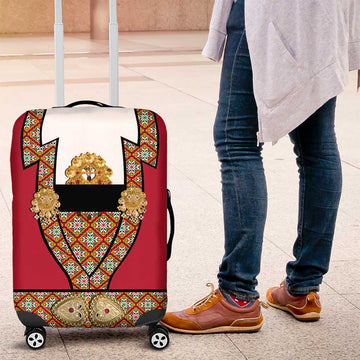 Norway Constitution Day Luggage Cover Norwegian bunads LT17