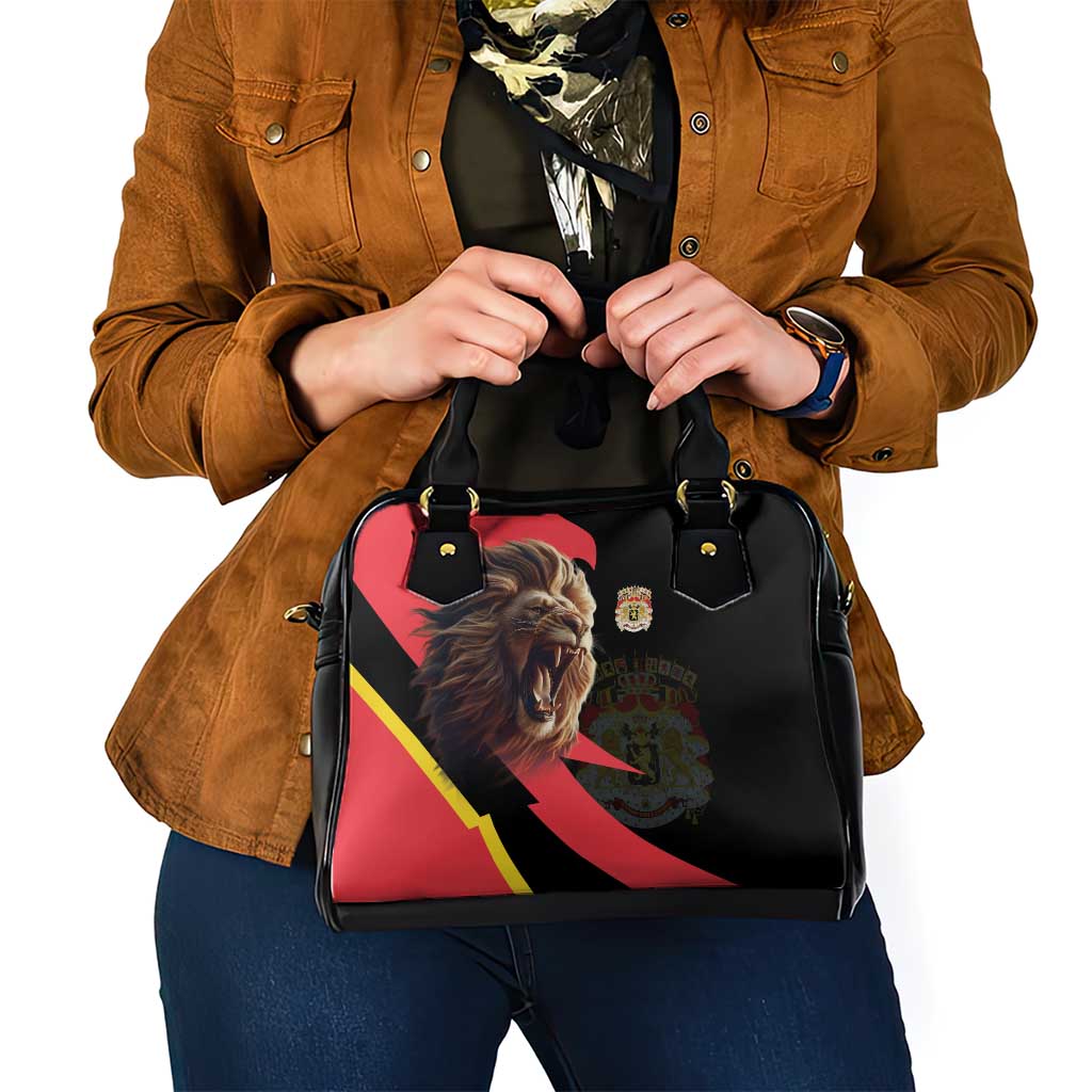 Belgium Coat of Arms Shoulder Handbag Angry Lion LT17