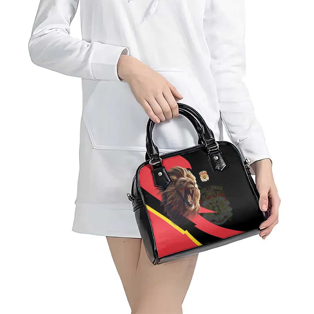 Belgium Coat of Arms Shoulder Handbag Angry Lion LT17