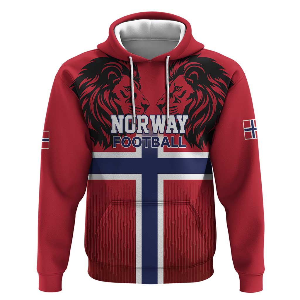 Custom Norway Football Hoodie Lion Sporty Style LT17