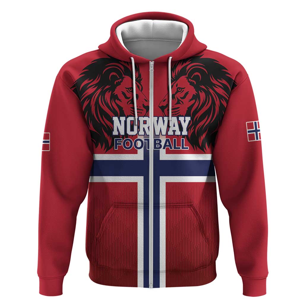 Custom Norway Football Hoodie Lion Sporty Style LT17