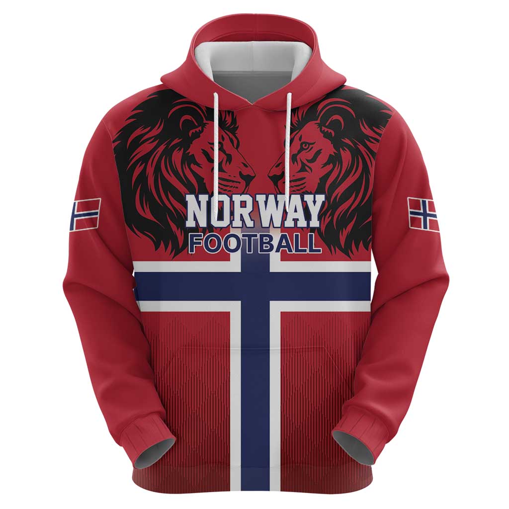 Custom Norway Football Hoodie Lion Sporty Style LT17