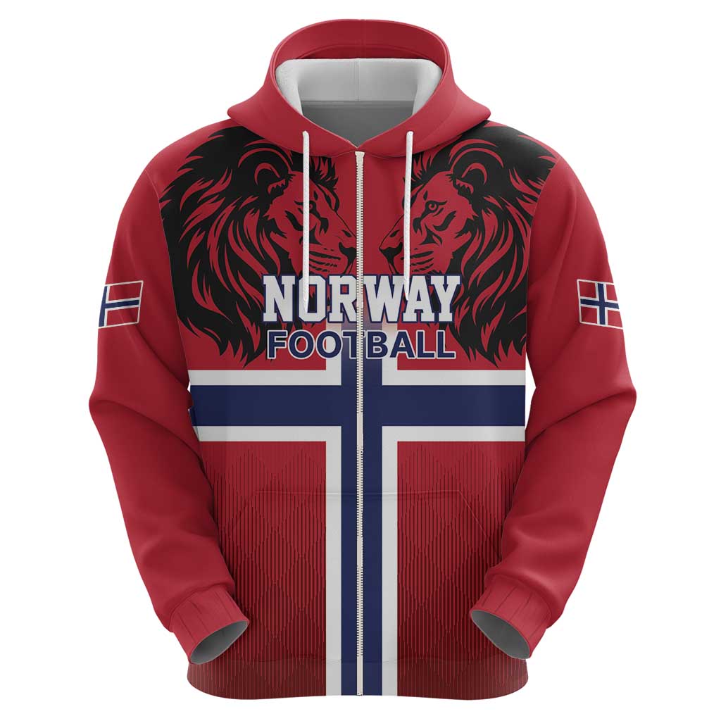 Custom Norway Football Hoodie Lion Sporty Style LT17