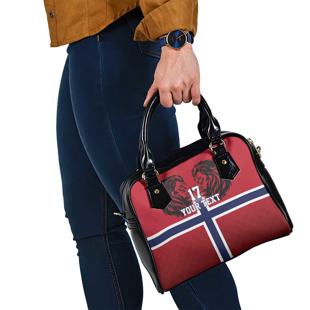 Custom Norway Football Shoulder Handbag Lion Sporty Style LT17