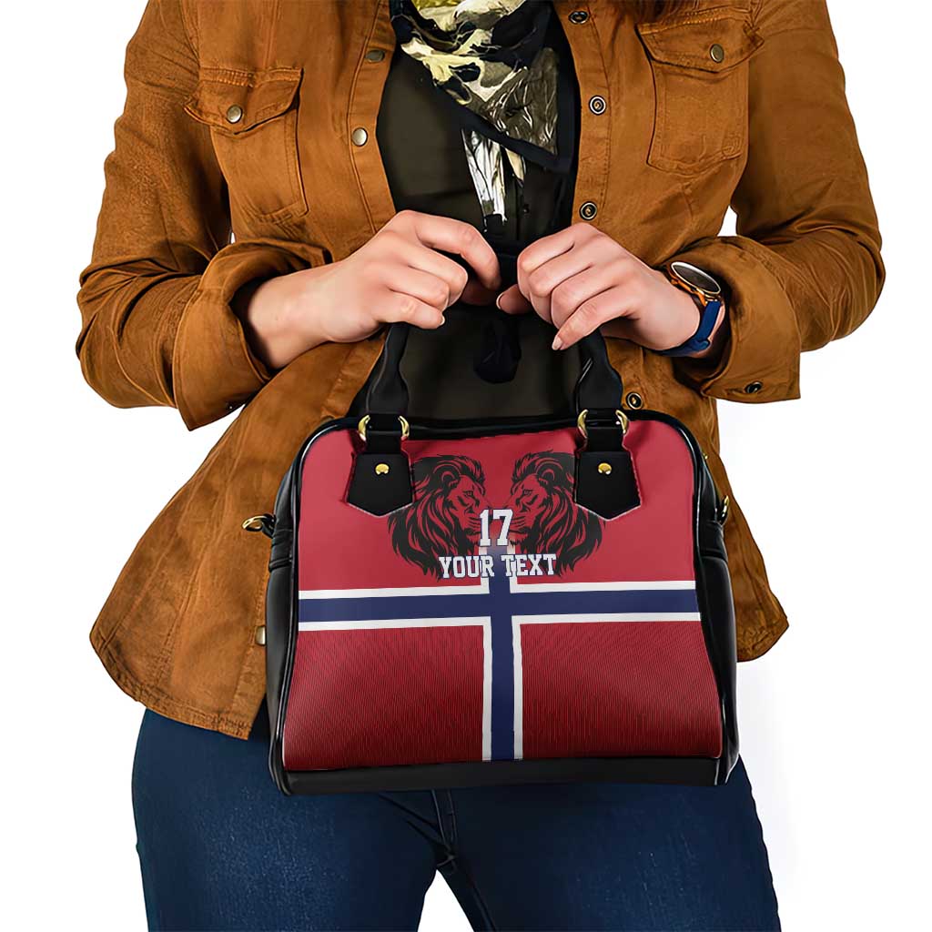 Custom Norway Football Shoulder Handbag Lion Sporty Style LT17