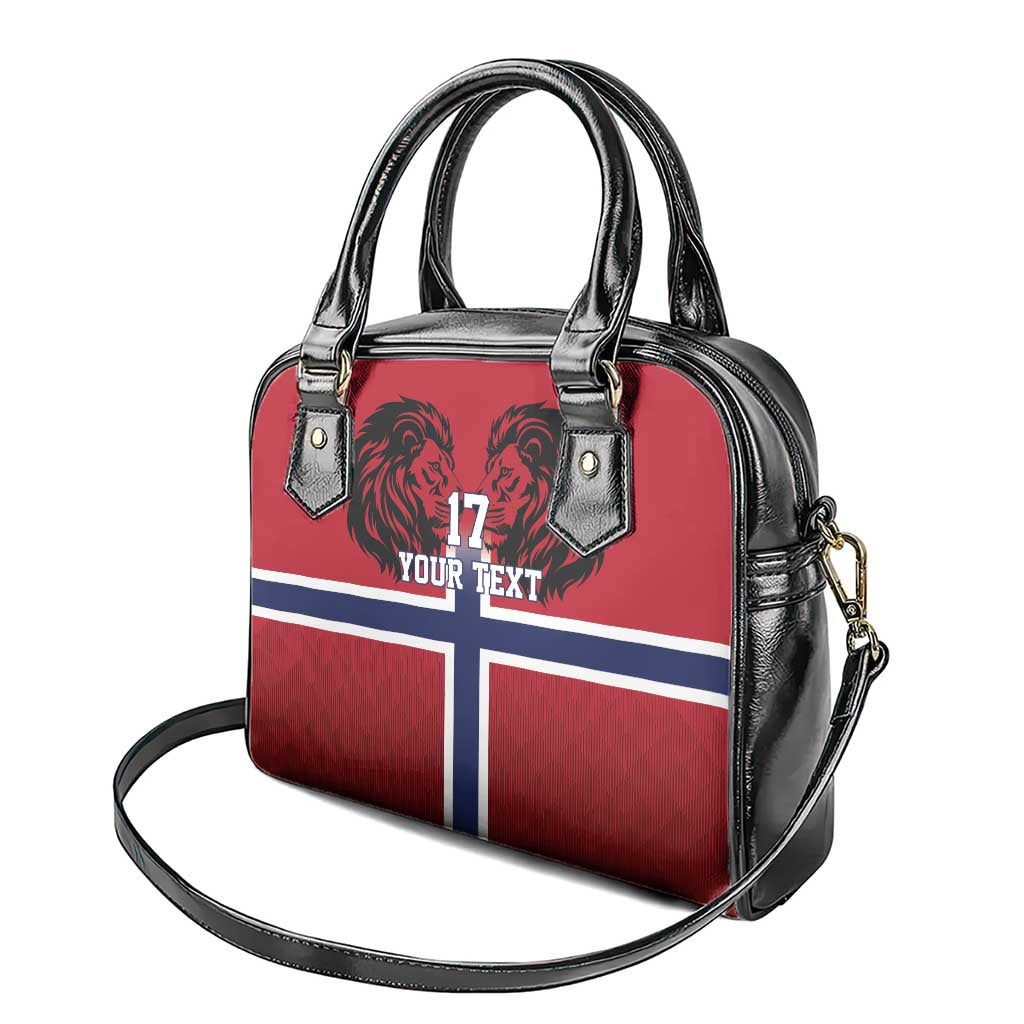 Custom Norway Football Shoulder Handbag Lion Sporty Style LT17