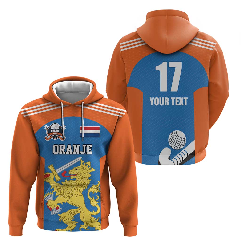 Netherlands Field Hockey Custom Hoodie Sporty Style LT17