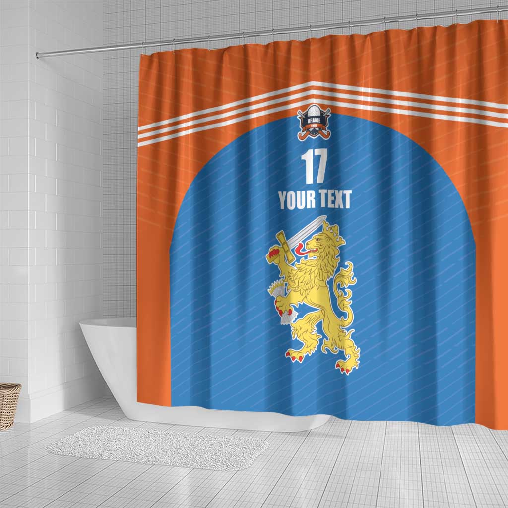 Netherlands Field Hockey Custom Shower Curtain Sporty Style LT17