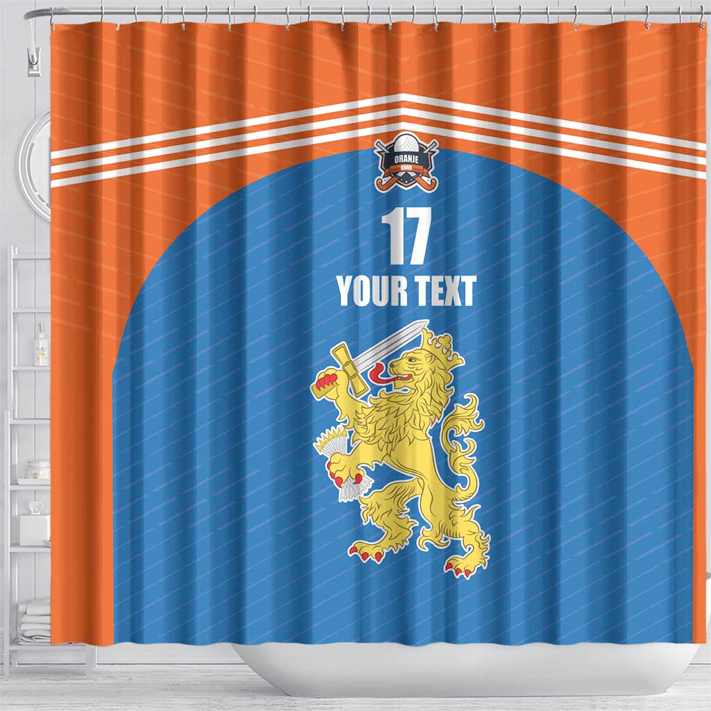 Netherlands Field Hockey Custom Shower Curtain Sporty Style LT17
