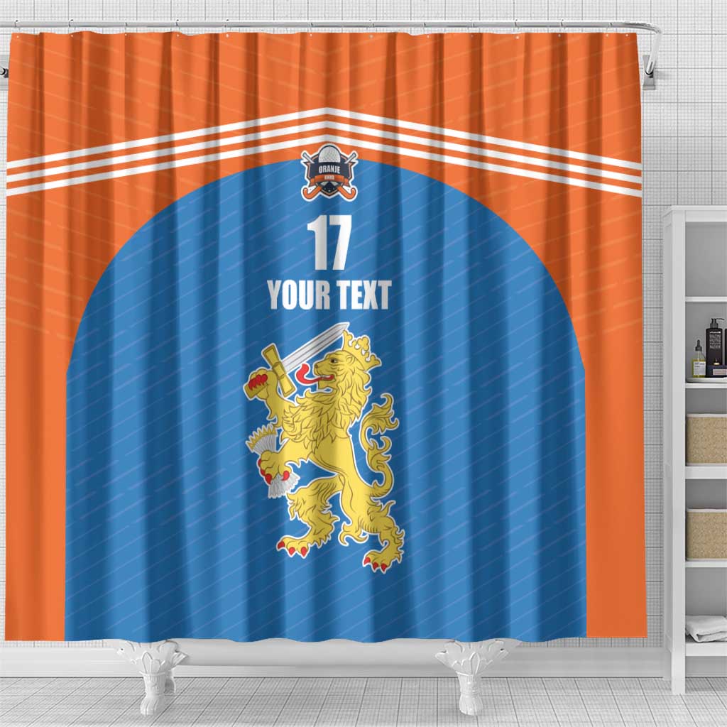 Netherlands Field Hockey Custom Shower Curtain Sporty Style LT17