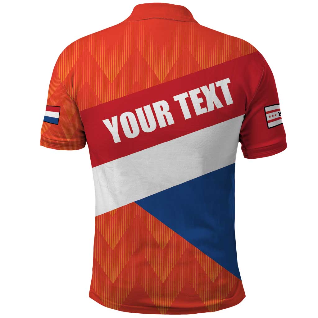 Netherlands Drenthe Province Personalized Polo Shirt Flag of Drenthe LT17