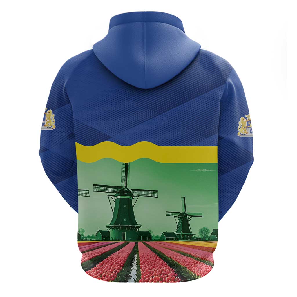 Netherlands Flevoland Province Hoodie Flag Style LT17